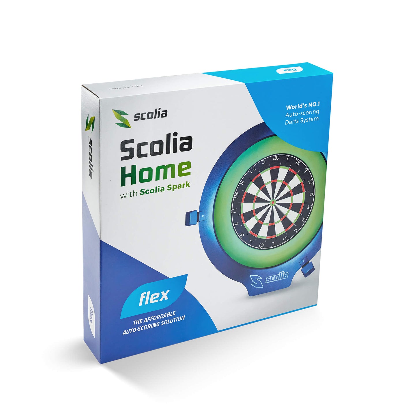 SCOLIA - HOME 'FLEX' - AUTOMATIC SCORING - ONLINE TOURNAMENT PLAY! - WITH BUILT IN LED LIGHTING