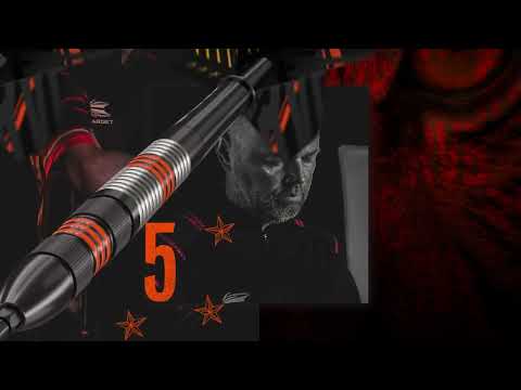 TARGET - RAYMOND VAN BARNEVELD - RVB 80 BLACK - SWISS POINT - 80% - 21g/23g/25g