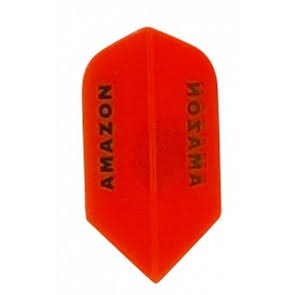 AMAZON - SLIM - DARTS FLIGHTS - 100 Micron - VARIOUS COLOURS