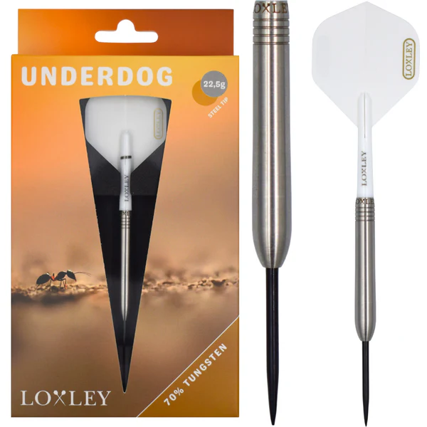 LOXLEY - UNDERDOG - SMOOTHIES - STEEL TIP DARTS - 70% - 22.5g