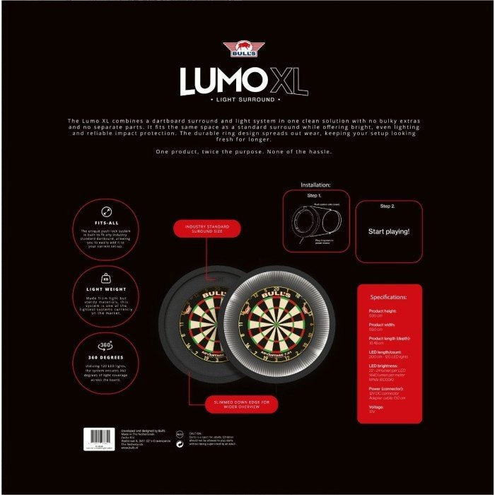 BULL'S - LUMO XL - LED LIGHTING SYSTEM - NO SURROUND REQUIRED