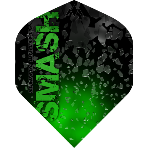 MISSION - MARTIN LUKEMAN 'SMASH' - SOLO DART FLIGHTS - 100 MICRON - STD No2