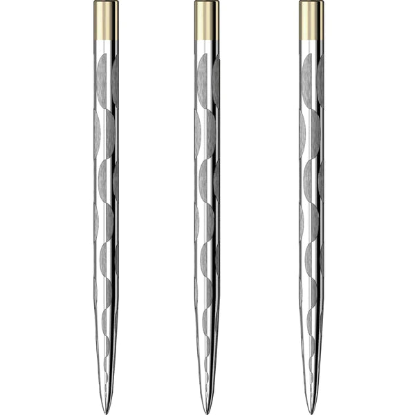 MISSION - LASER PLUS 'SOLID ARC'' - SILVER - Steel Tip Points