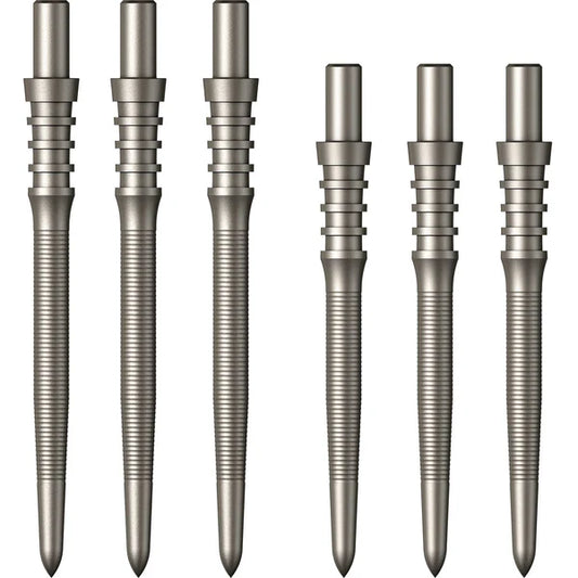 MISSION - MICRO GRIP 'SNIPER' - SILVER - Steel Tip Points