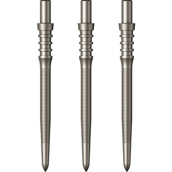 MISSION - MICRO GRIP 'SNIPER' - SILVER - Steel Tip Points