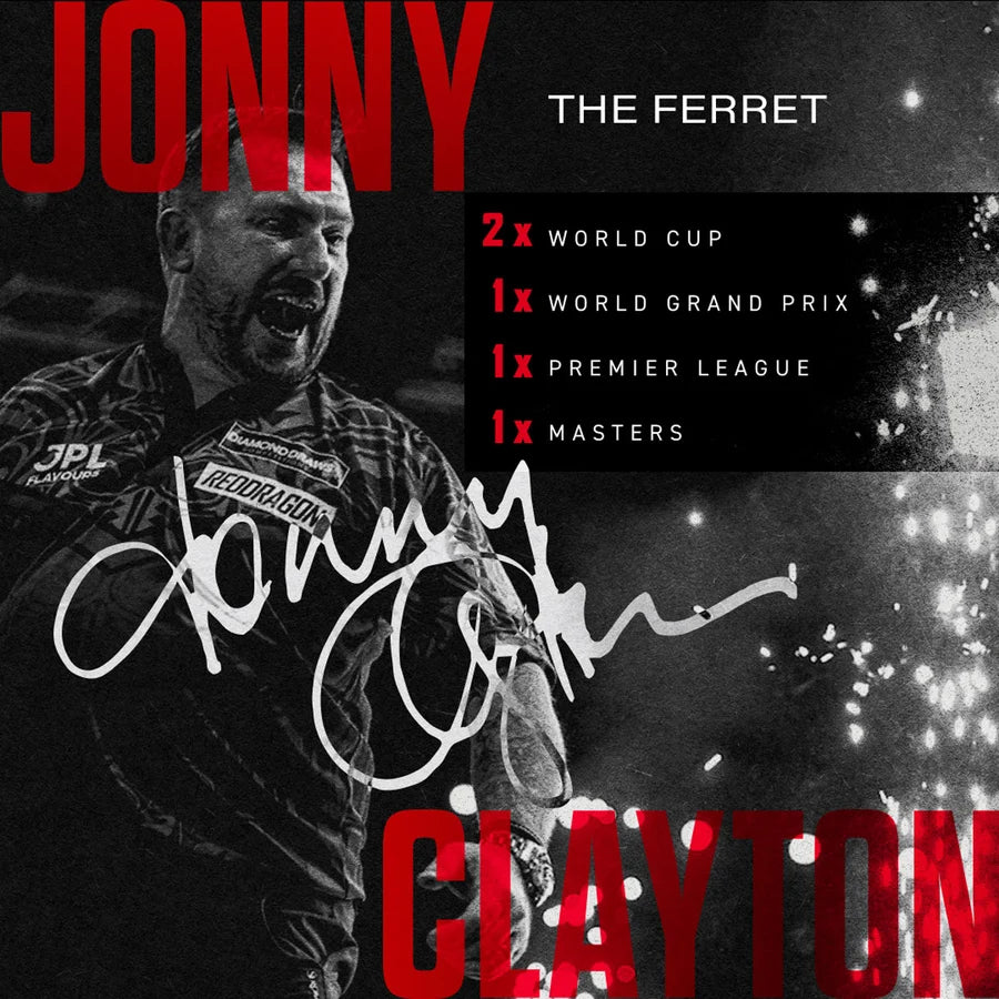 RED DRAGON - JOHNNY CLAYTON - RD ULTRA - SWITCH POINT DARTS - 90% - 22g