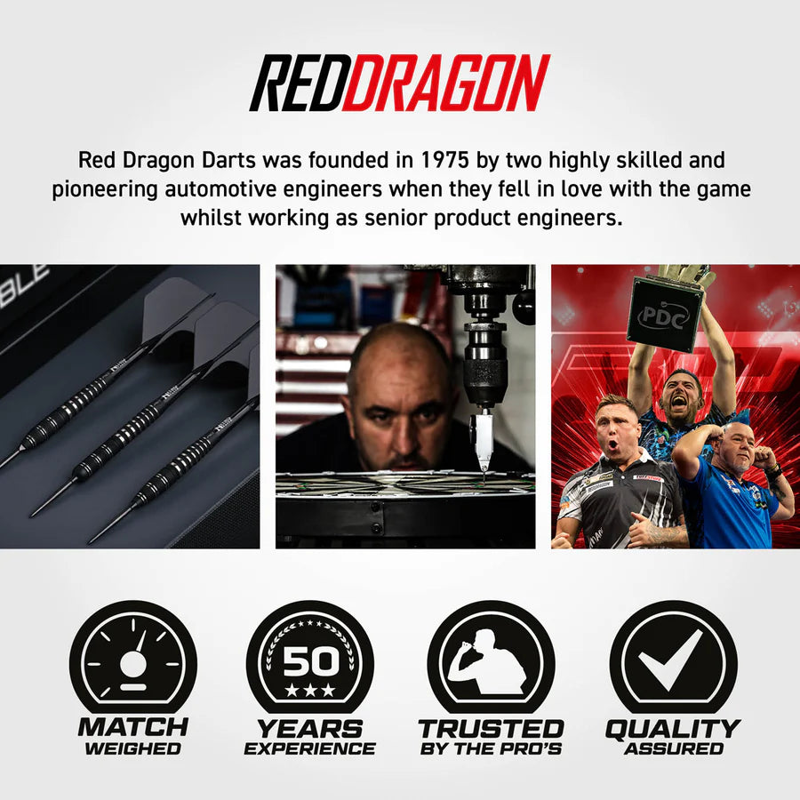 RED DRAGON - DRAGON SABLE - BOMB - SWITCH POINT DARTS - 90% - 22g/24g/26g