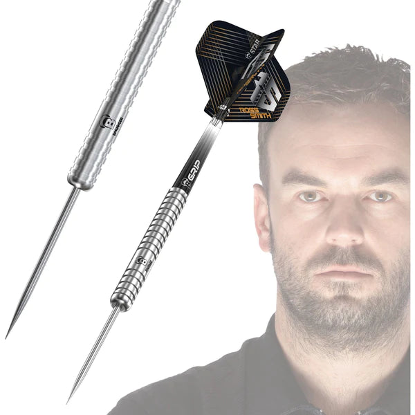BULL'S - ROSS SMITH - 90% - STEEL TIP DARTS - 22g