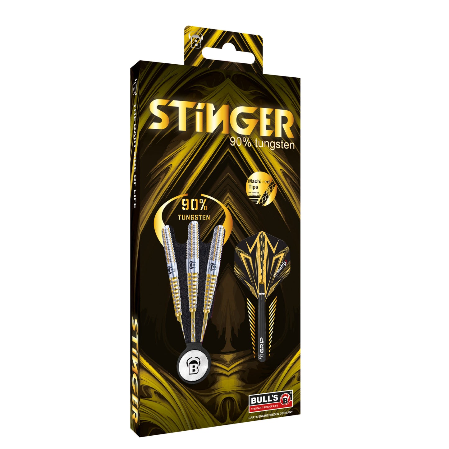 BULL'S - STINGER - 90% - STEEL TIP DARTS - 21g/23g/25g