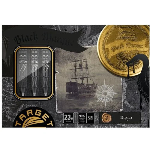 TARGET JAPAN - BLACK MARQUE - DRACO - G1 - SWISS POINT DARTS - 90% - 21g/23g