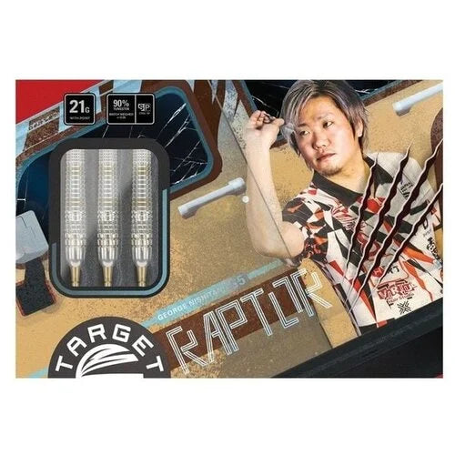 TARGET JAPAN - PRIME SERIES - RAPTOR - G5 - SWISS POINT DARTS - 90% - 21g