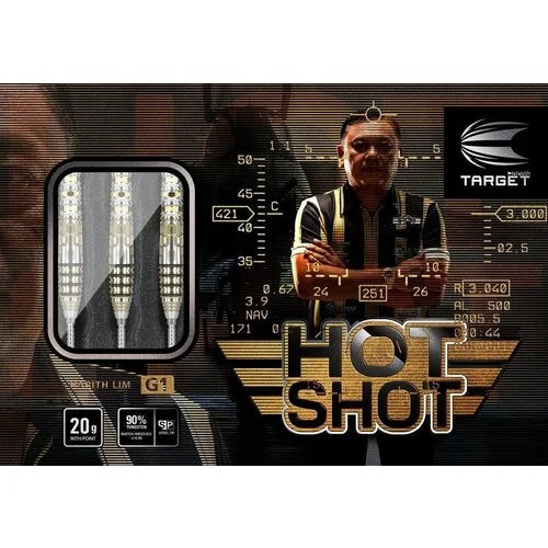 TARGET JAPAN - HOT SHOT - HARITH LIM - G1 - SWISS POINT DARTS - 90% - 20g