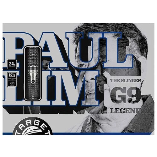 TARGET JAPAN - PAUL LIM - THE LEGEND - G9 - SWISS POINT DARTS - 90% - 22g/24g
