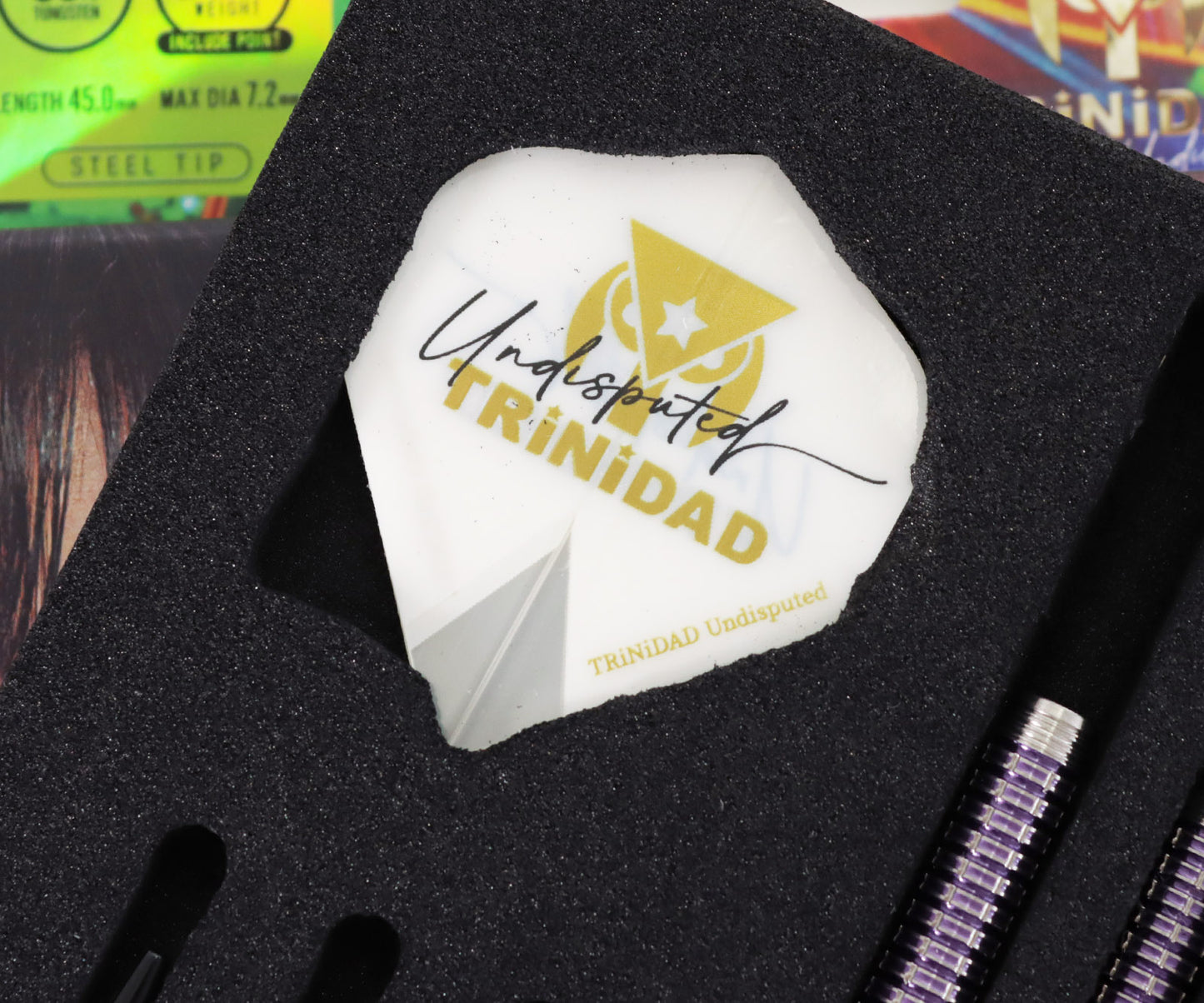 TRINIDAD - NATSUMI IWATA - TYPE 2 - ROMERO - UNDISPUTED - STEEL TIP DARTS - 90% - 21g