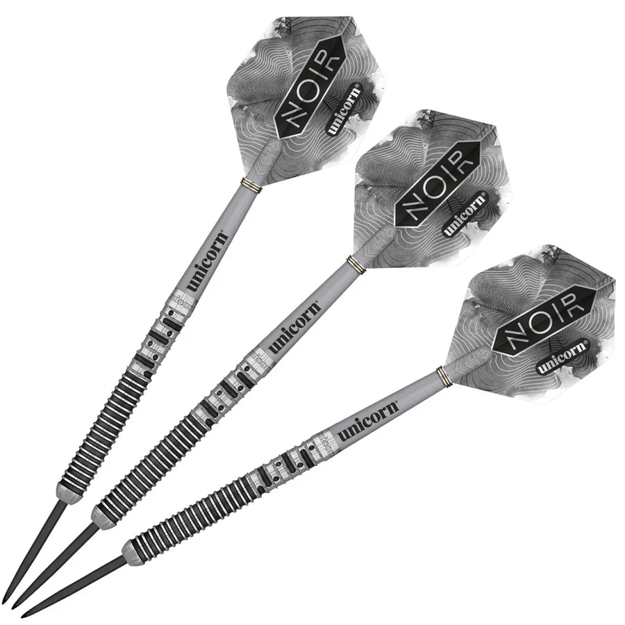 UNICORN - GARY ANDERSON - NOIR - PHASE 5 - STEEL TIP DARTS - 90% - 21g/22g/23g/24g/25g