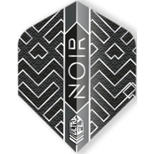 UNICORN - ULTRAFLY - NOIR ABSTRACT - DARTS FLIGHTS - 100 MICRON - STANDARD No.2