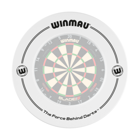 WINMAU - DARTBOARD SURROUND - WHITE