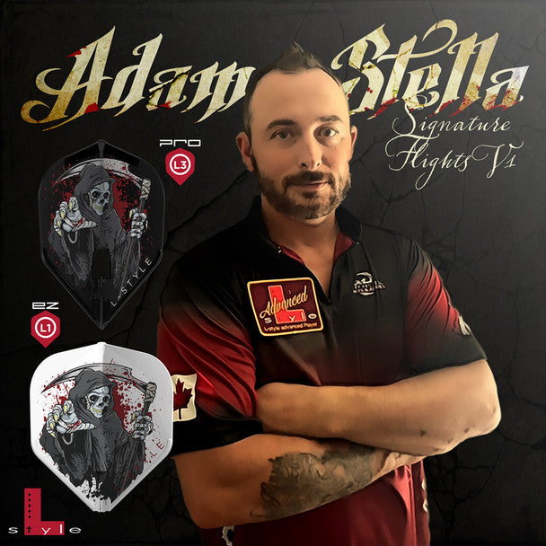 LSTYLE - PLAYERS SERIES - ADAM STELLA - V1 - WHITE - EZ FLIGHTS - L1 STANDARD No.2