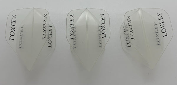 LOXLEY - Loxley Dart Flights - Logo Transparent - Standard 100 Micron - Logo
