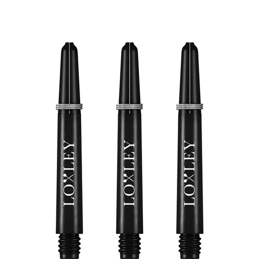 LOXLEY - Nylon Shafts - Dart Stems with Springs - Black