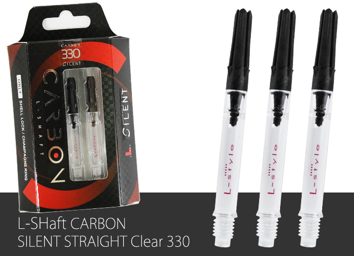 LSTYLE - L-SHAFTS - 'STRAIGHT' - SILENT SPIN - CARBON - CLEAR - LSTYLE SHAFTS