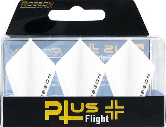 ROBSON Plus (BULL'S NL) + MOULDED FLIGHTS - ASTRA - WHITE