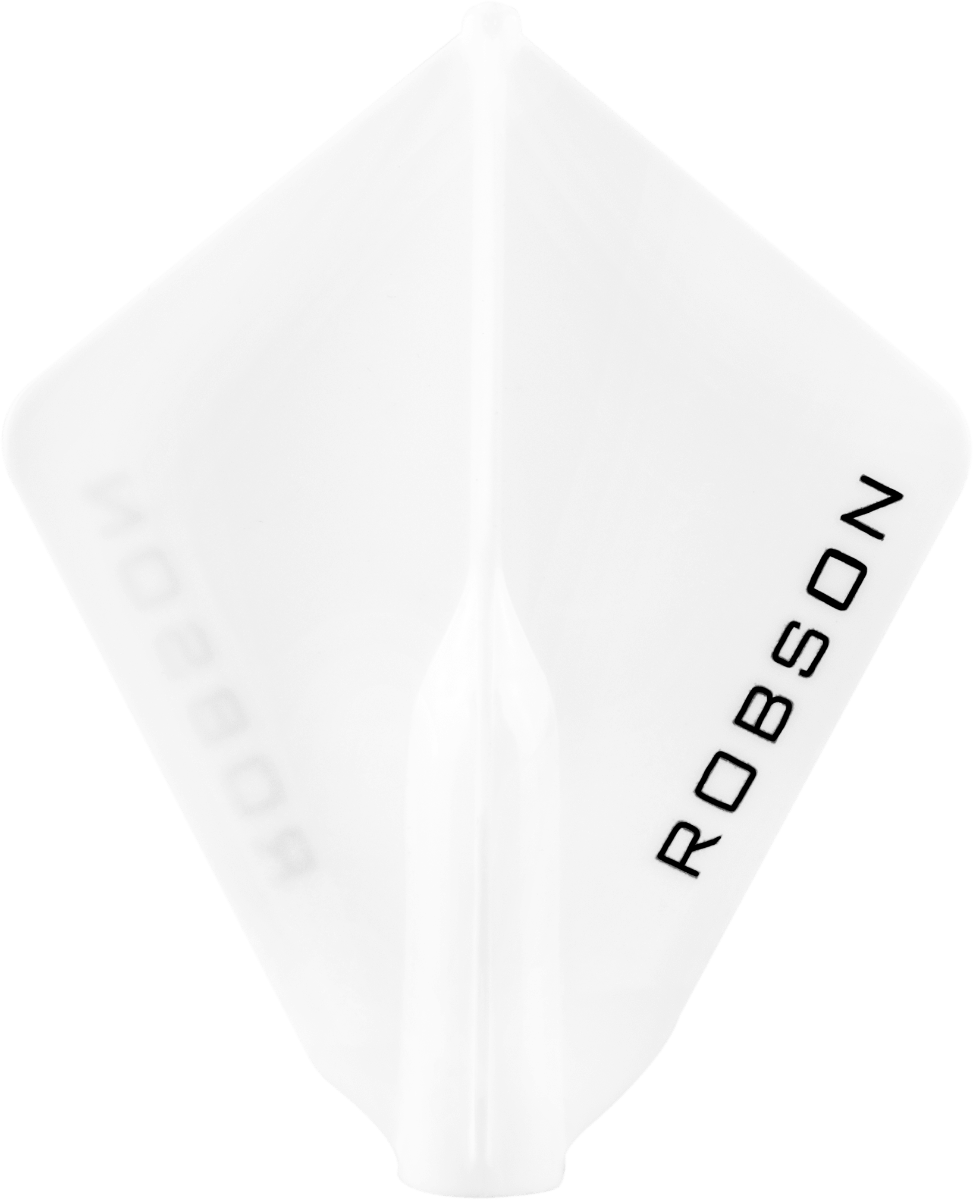 ROBSON Plus (BULL'S NL) + MOULDED FLIGHTS - ASTRA - WHITE