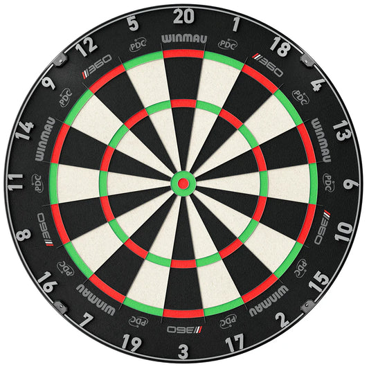 WINMAU - BLADE 360 - TRIPLE CORE - PDC - PROFESSIONAL DARTBOARD