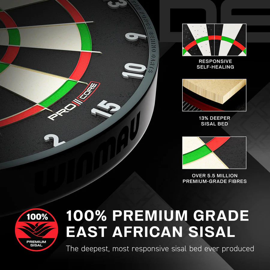 WINMAU - BLADE X - PRO CORE - PROFESSIONAL DART BOARD