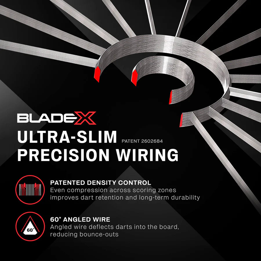 WINMAU - BLADE X - PRO CORE - PROFESSIONAL DART BOARD