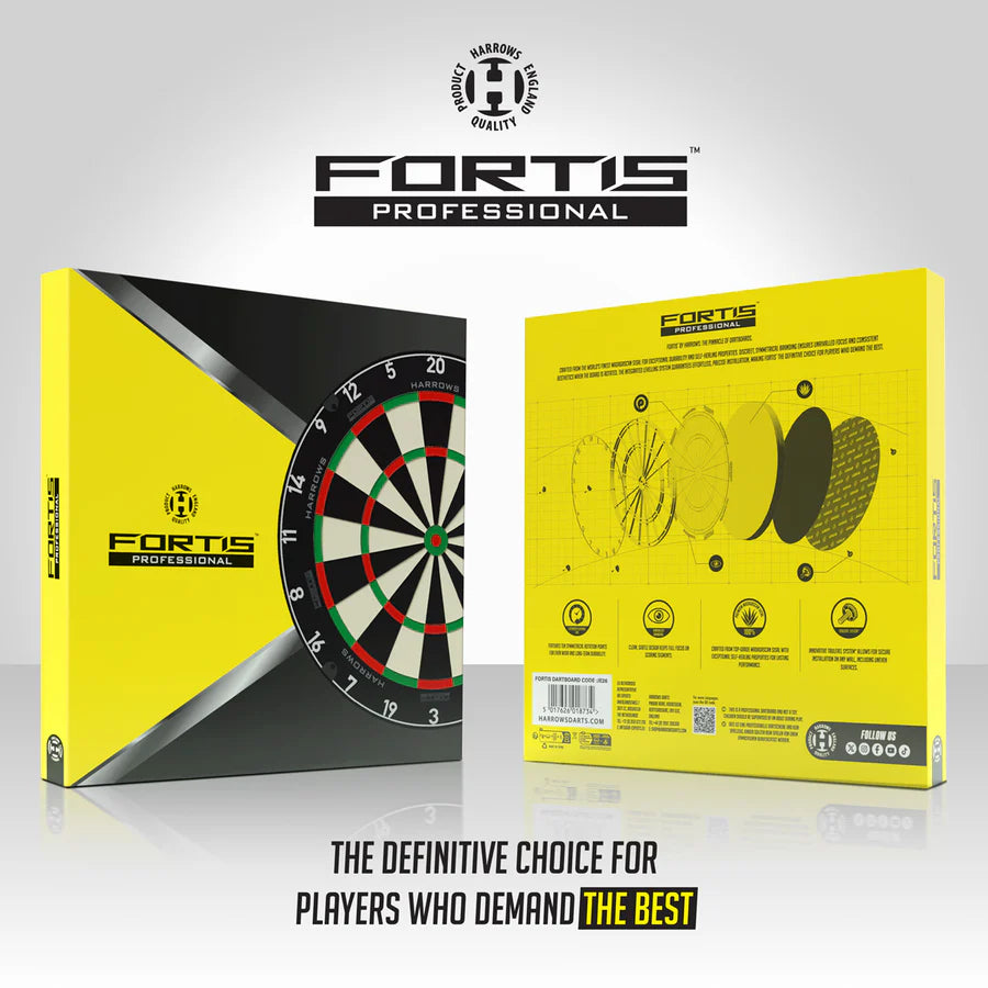 HARROWS - FORTIS - PROFESSIONAL DARTBOARD