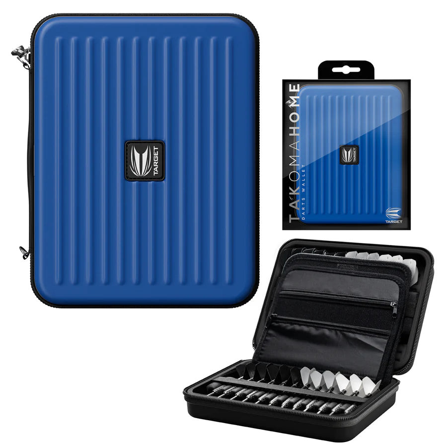 TARGET - TAKOMA - HOME - XXL DARTS CASE - HOLDS 8 SETS OF DARTS - VARIOUS COLOURS