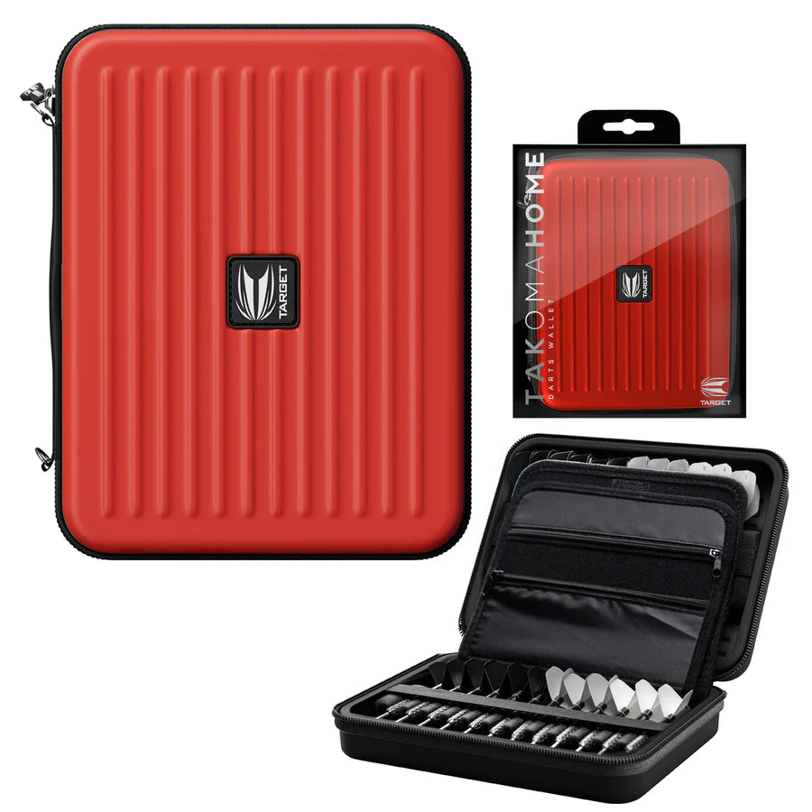 TARGET - TAKOMA - HOME - XXL DARTS CASE - HOLDS 8 SETS OF DARTS - VARIOUS COLOURS