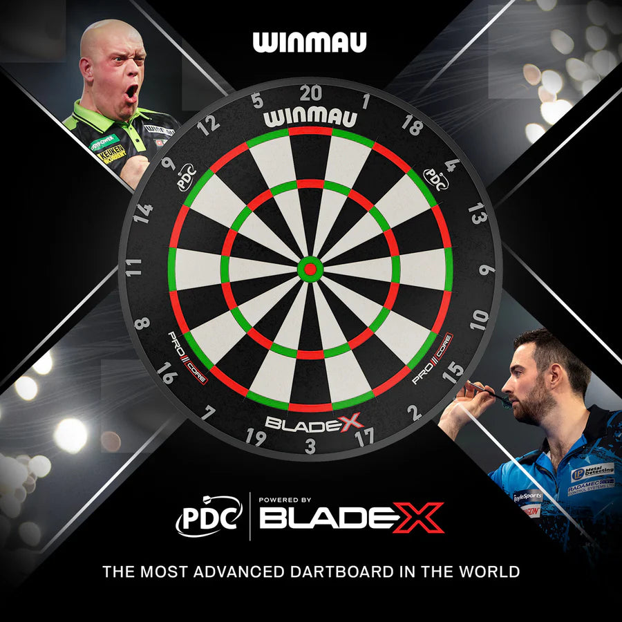 WINMAU - BLADE X - PRO CORE - PROFESSIONAL DART BOARD