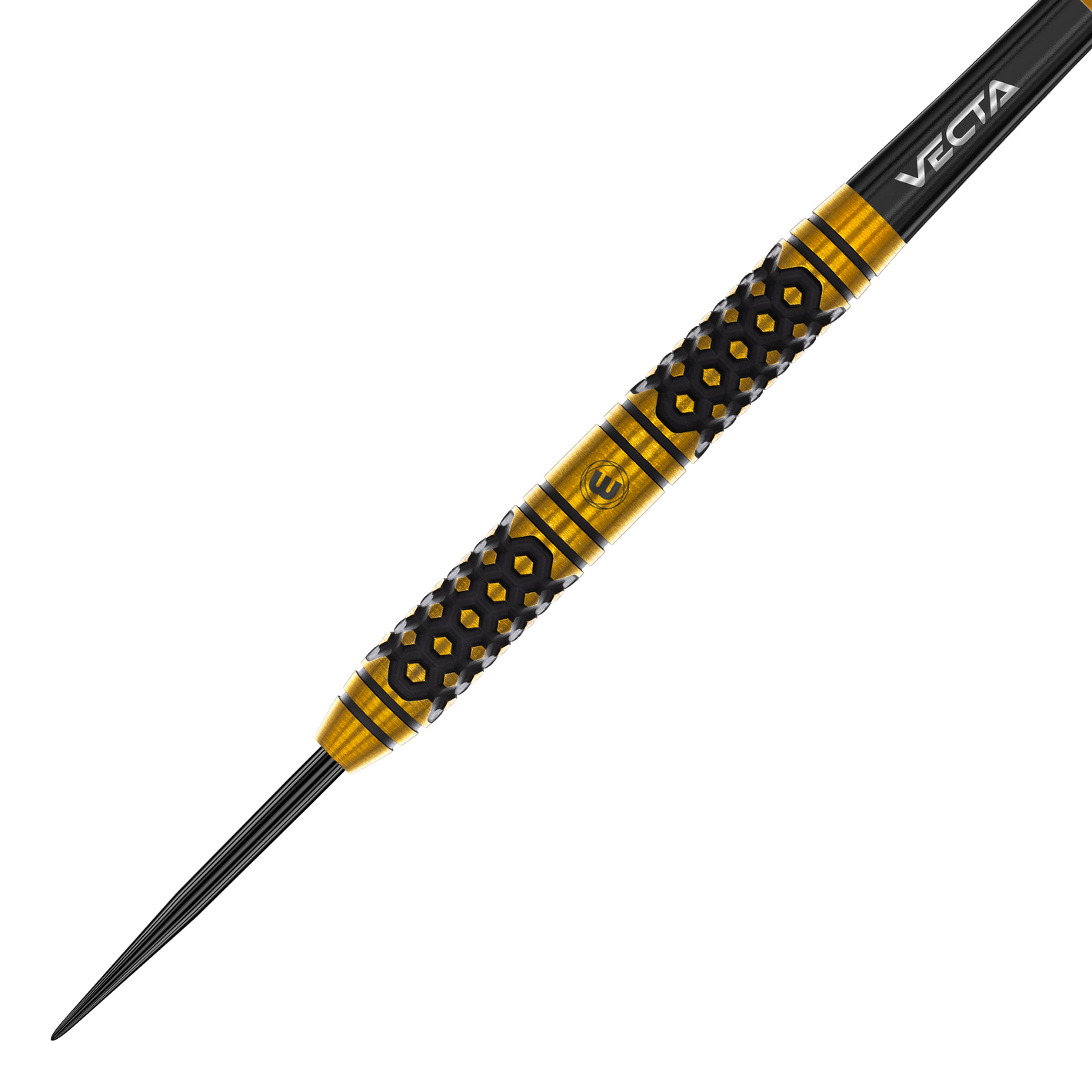 WINMAU - BRADLEY VEN DER VELDEN - TEAM 360 - STEEL TIP DARTS - 90% - 22g