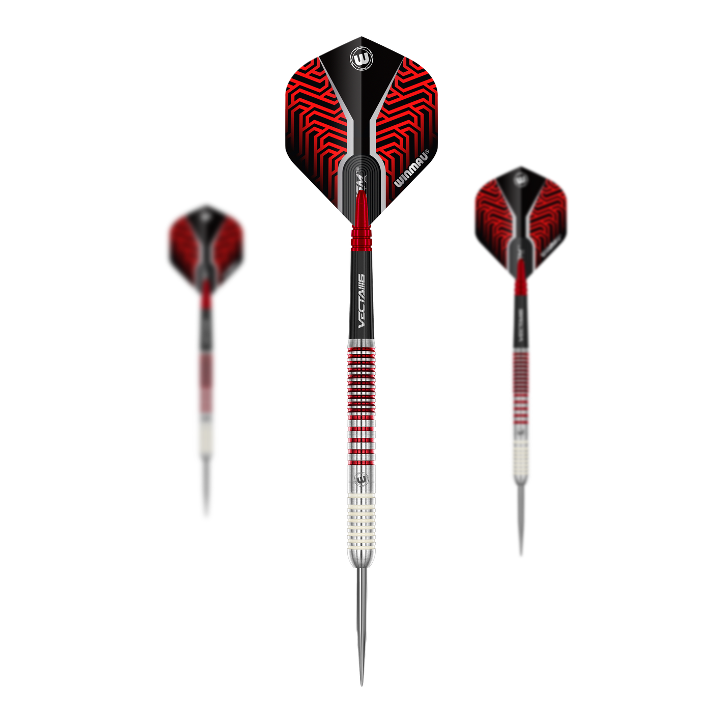WINMAU - JACK JOHNSON - TEAM 360 - STEEL TIP DARTS - 90% - 24g
