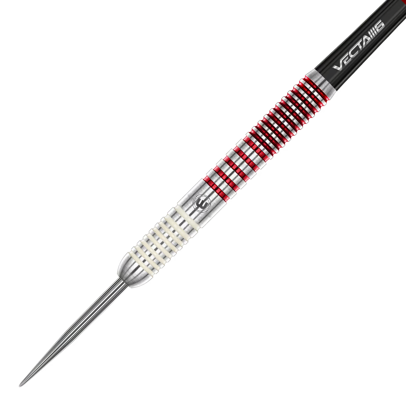 WINMAU - JACK JOHNSON - TEAM 360 - STEEL TIP DARTS - 90% - 24g