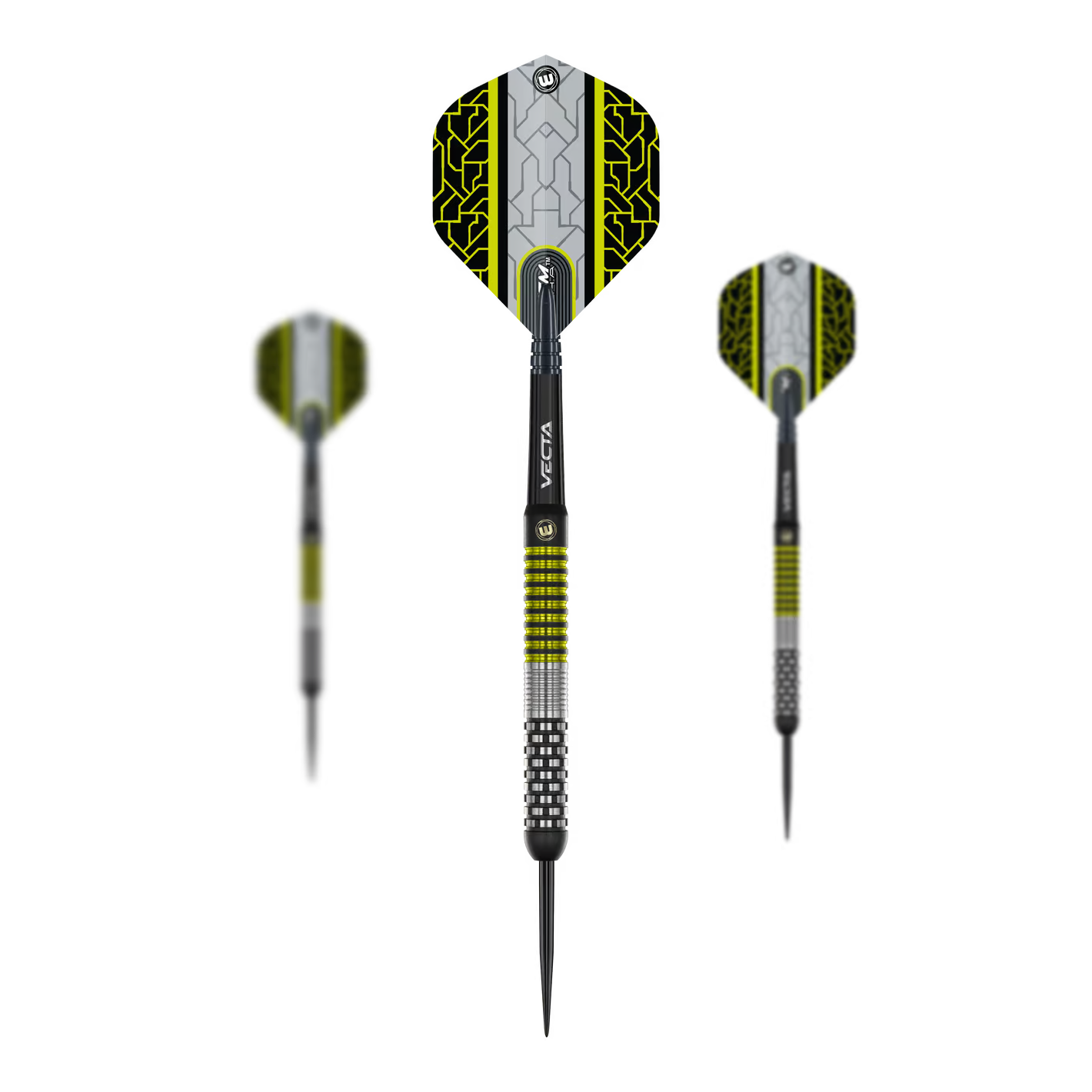 WINMAU - CORI WILTSHIRE - TEAM 360 - STEEL TIP DARTS - 90% - 24g
