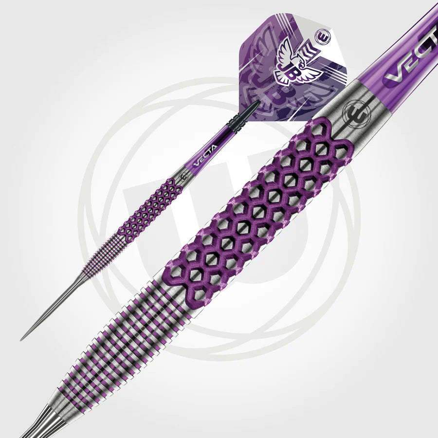 WINMAU - JOHN BROWN - SIGNATURE EDITION - STEEL TIP DARTS - 90% - 22g