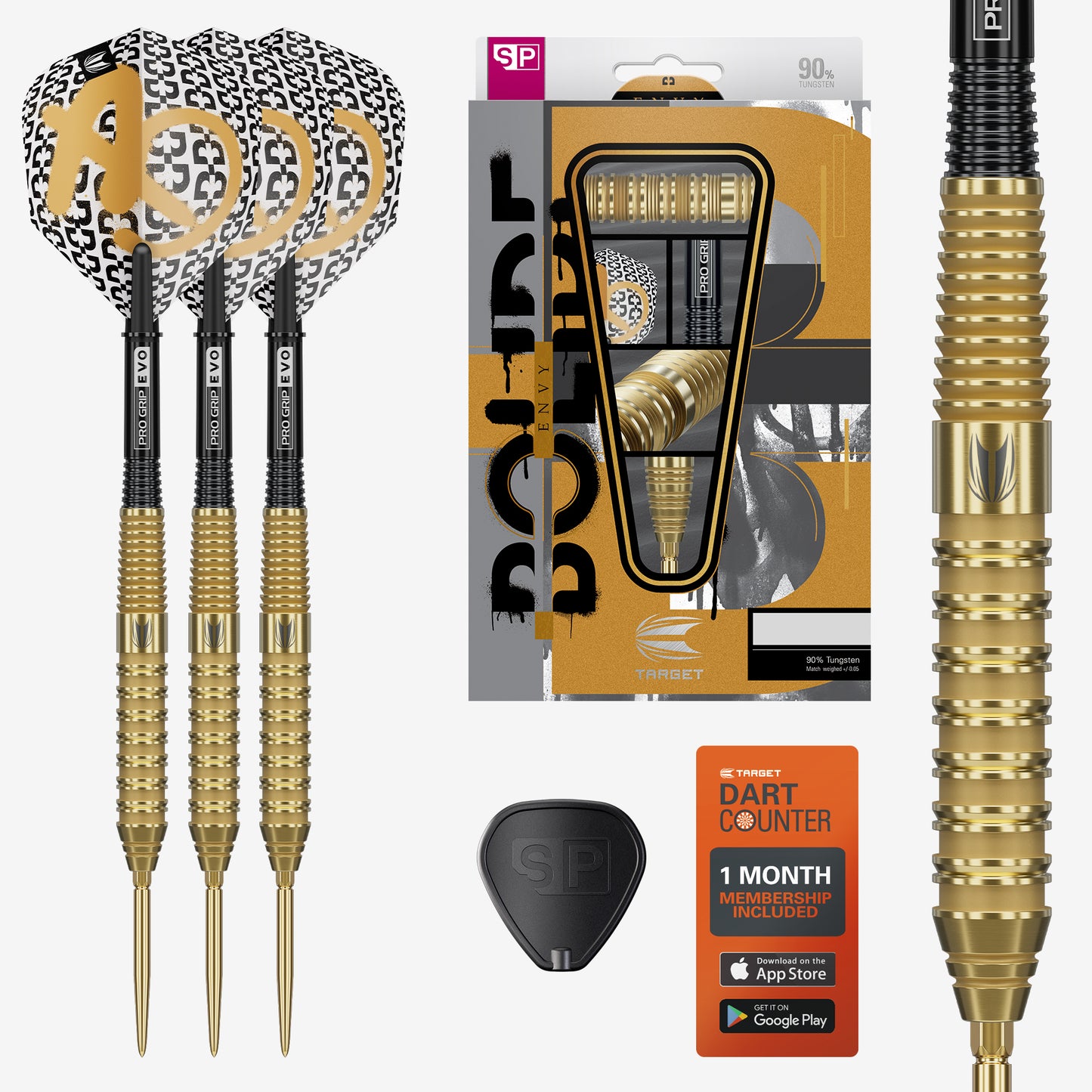 TARGET - BOLIDE - ENVY - 02 - SWISS POINT DARTS - 90% - 22g/23g/24g