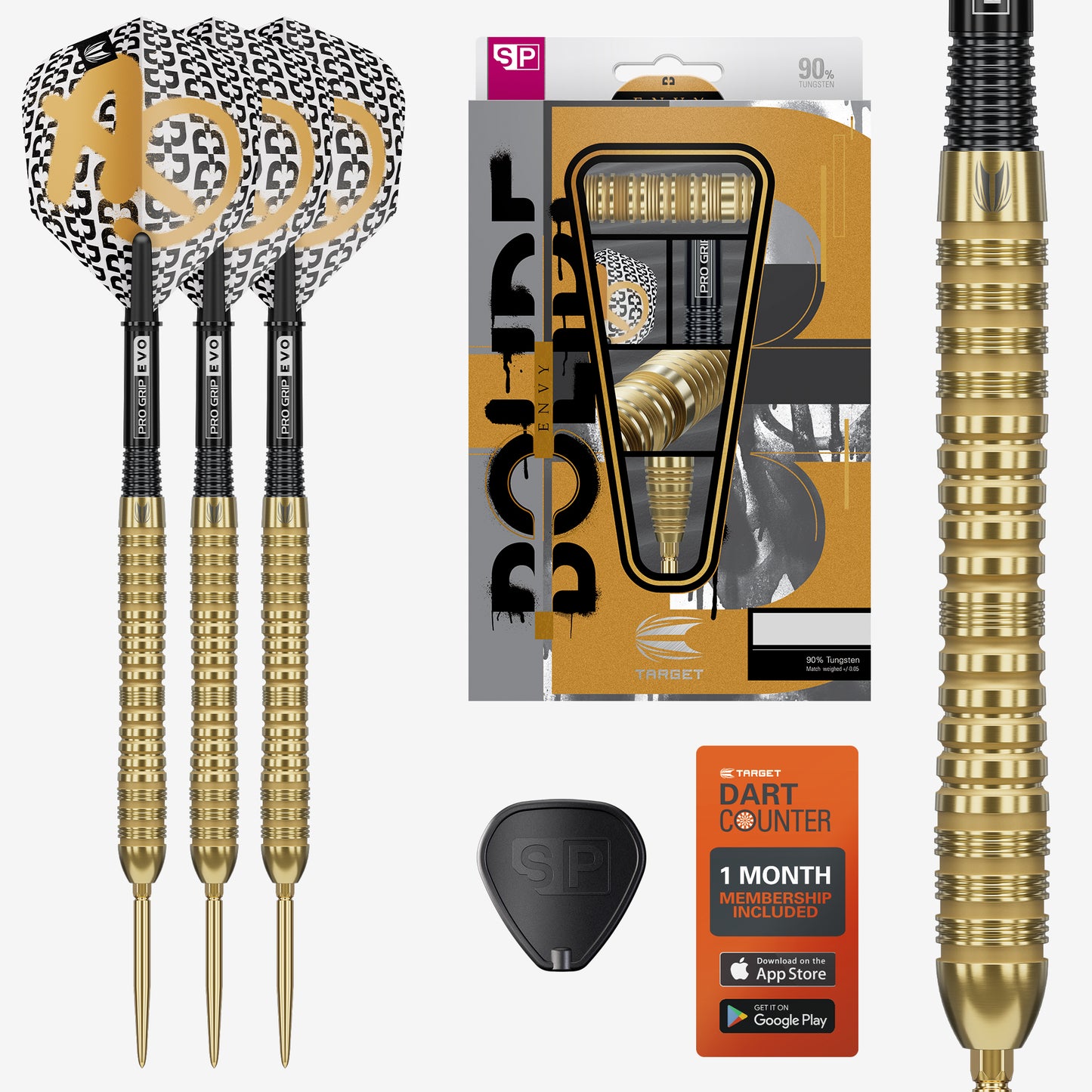 TARGET - BOLIDE - ENVY - 04 - SWISS POINT DARTS - 90% - 21g/23g/25g