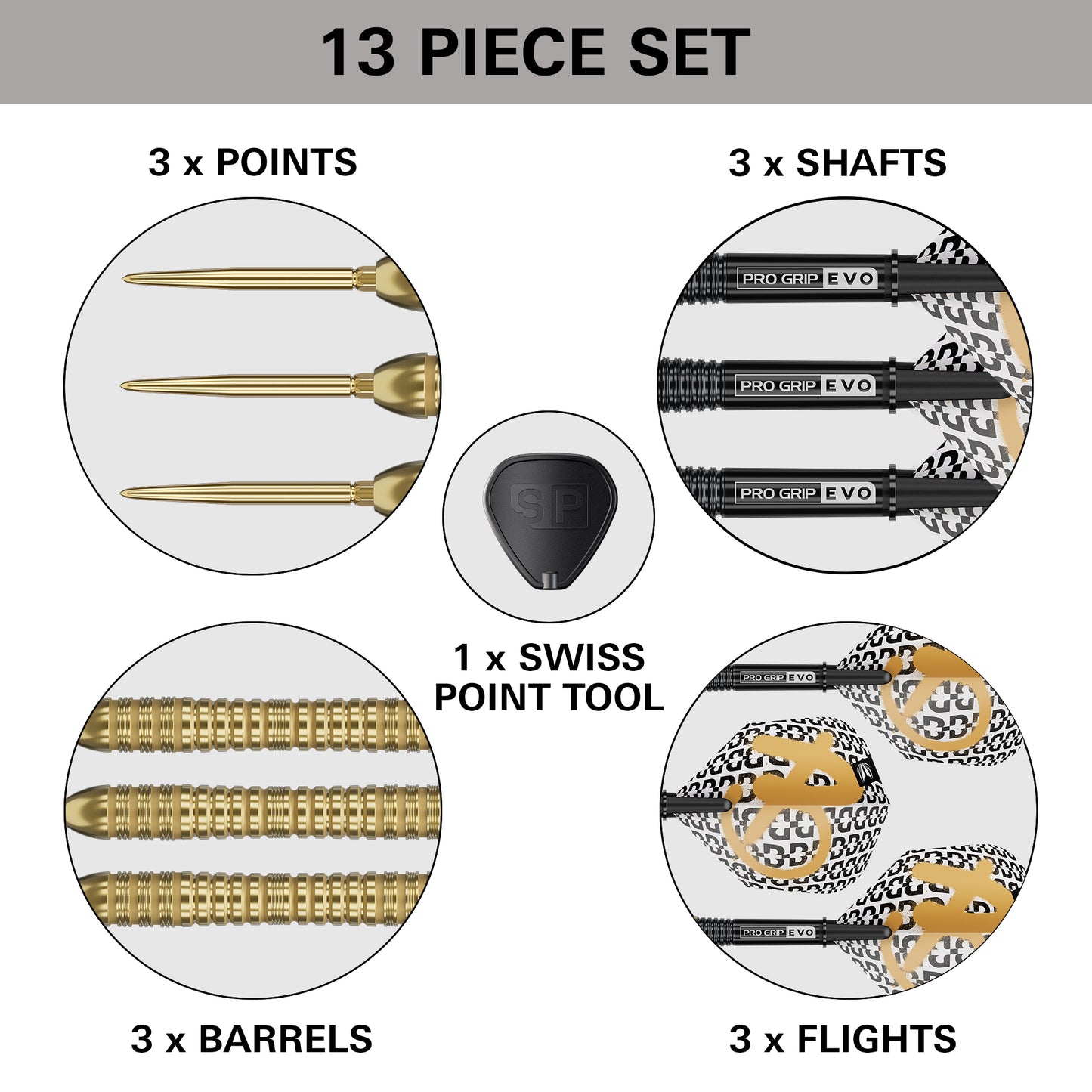 TARGET - BOLIDE - ENVY - 04 - SWISS POINT DARTS - 90% - 21g/23g/25g