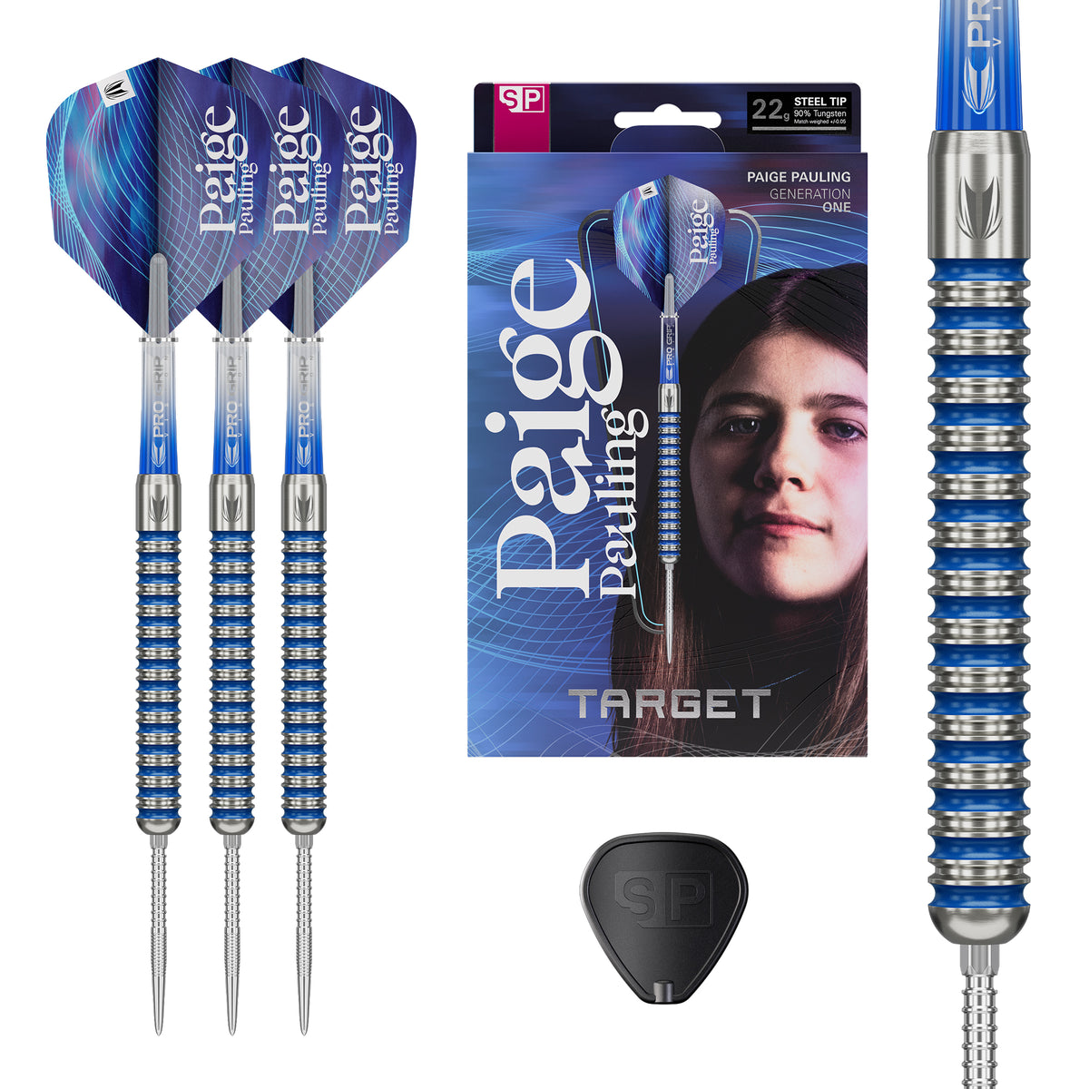 TARGET - PAIGE PAULING - SWISS POINT DARTS - 90% - 22g