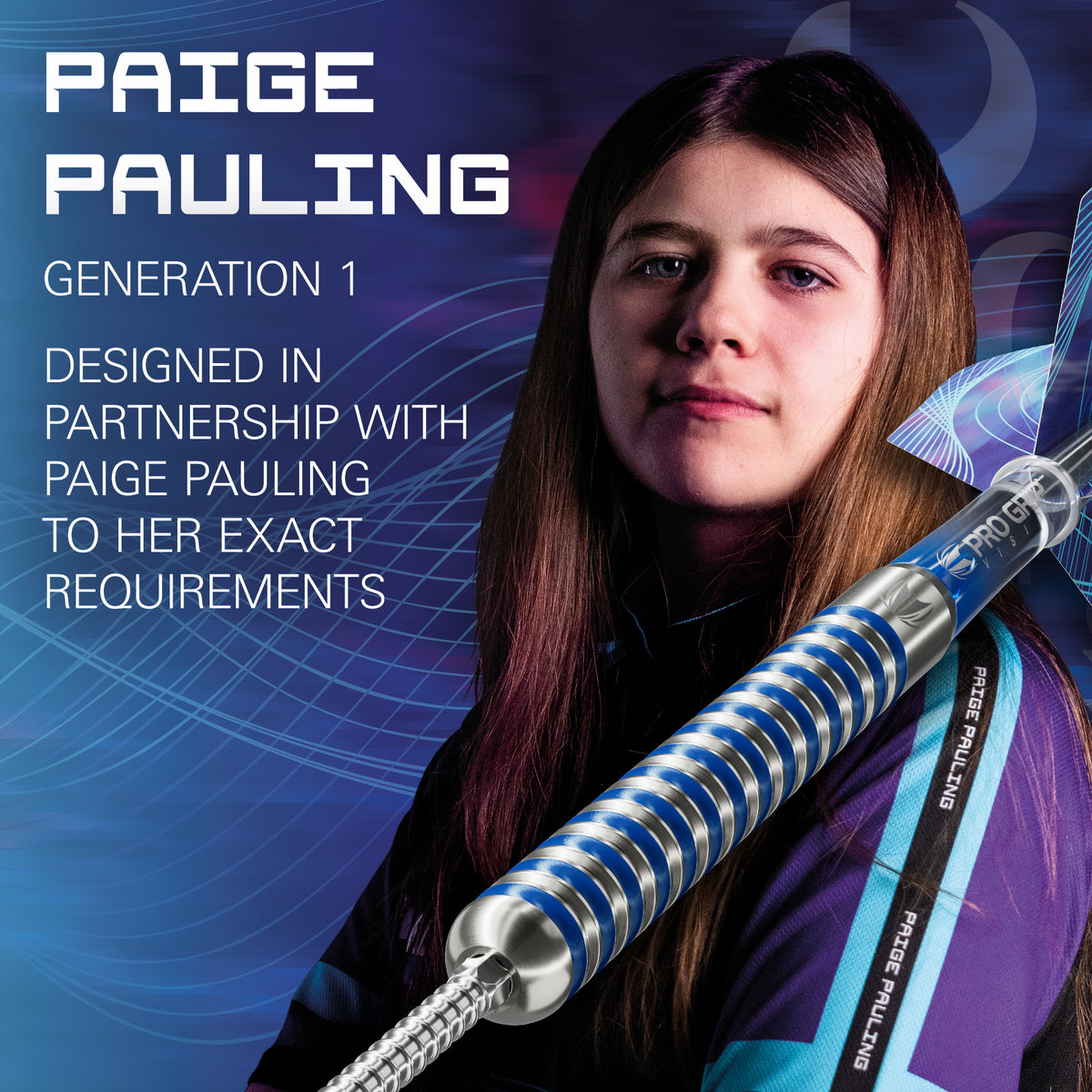 TARGET - PAIGE PAULING - SWISS POINT DARTS - 90% - 22g
