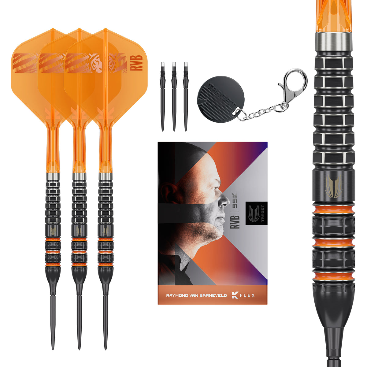 TARGET - RAYMOND VAN BARNEVELD - 95k - 2026 - SWISS POINT DARTS - 95% - 21g/23g/25g