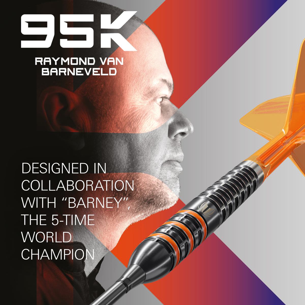 TARGET - RAYMOND VAN BARNEVELD - 95k - 2026 - SWISS POINT DARTS - 95% - 21g/23g/25g