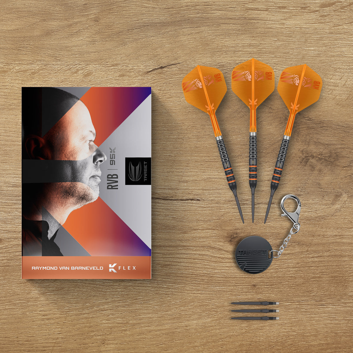 TARGET - RAYMOND VAN BARNEVELD - 95k - 2026 - SWISS POINT DARTS - 95% - 21g/23g/25g