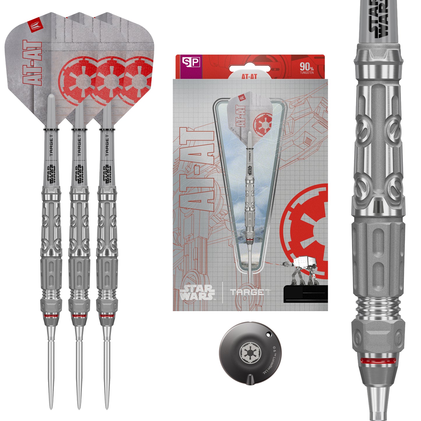 TARGET - STAR WARS - AT AT - SWISS POINT DARTS - 90% - 23g/24g/25g