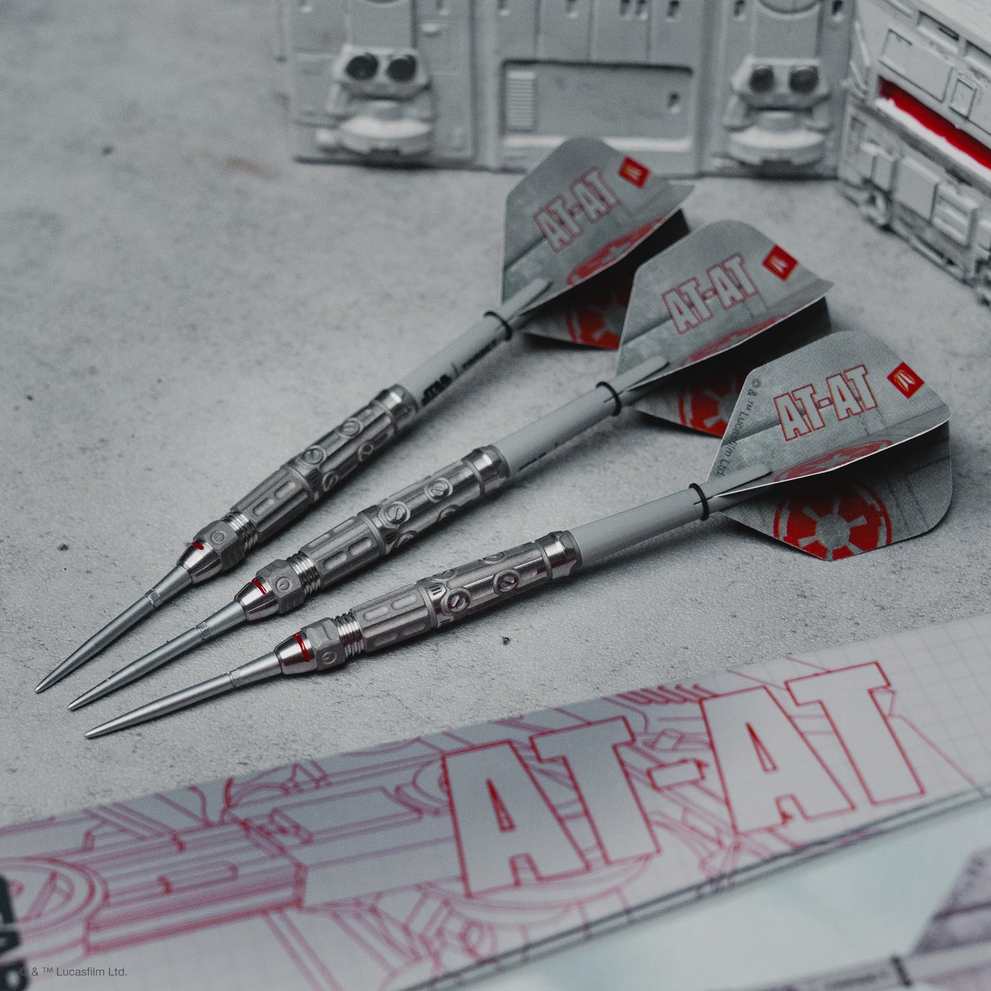 TARGET - STAR WARS - AT AT - SWISS POINT DARTS - 90% - 23g/24g/25g
