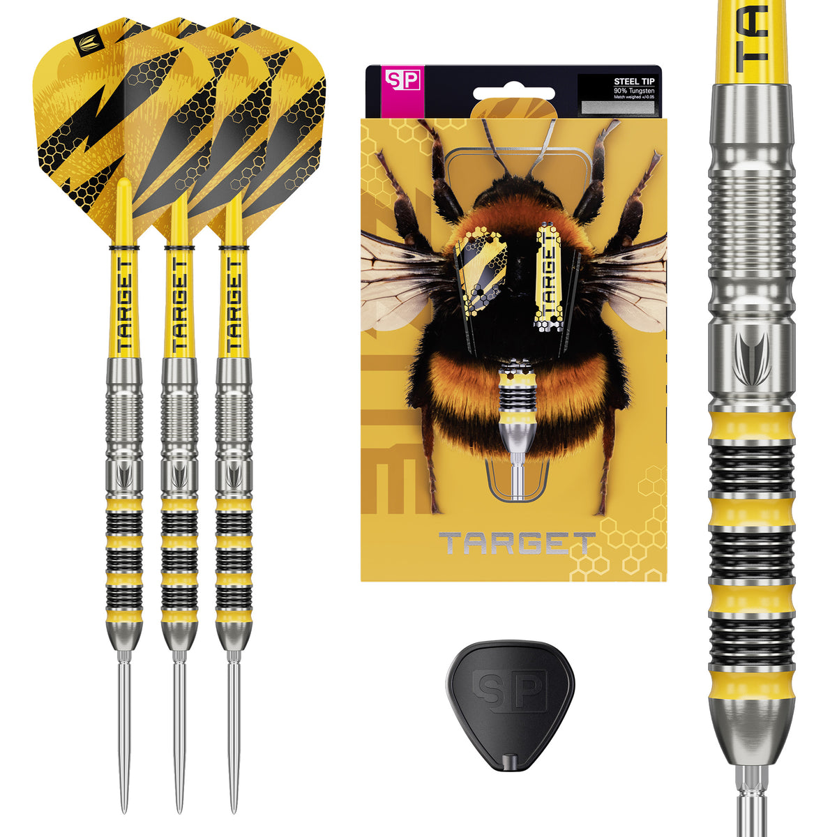 TARGET - BUZZ - SP01 - SWISS POINT DARTS - 90% - 22g/23g/28g